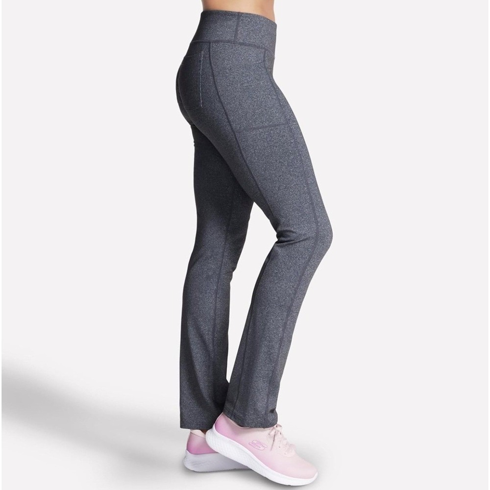Skechers Go Walk Pull-On Pants Womens Plus XXL Gray Boot Cut Stretch Pockets - Picture 4 of 16